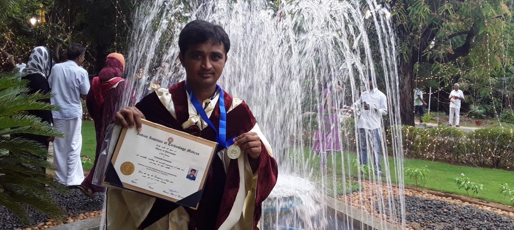 Abrar - Kozhikode,Kerala : IIT Madras Masters graduate gives