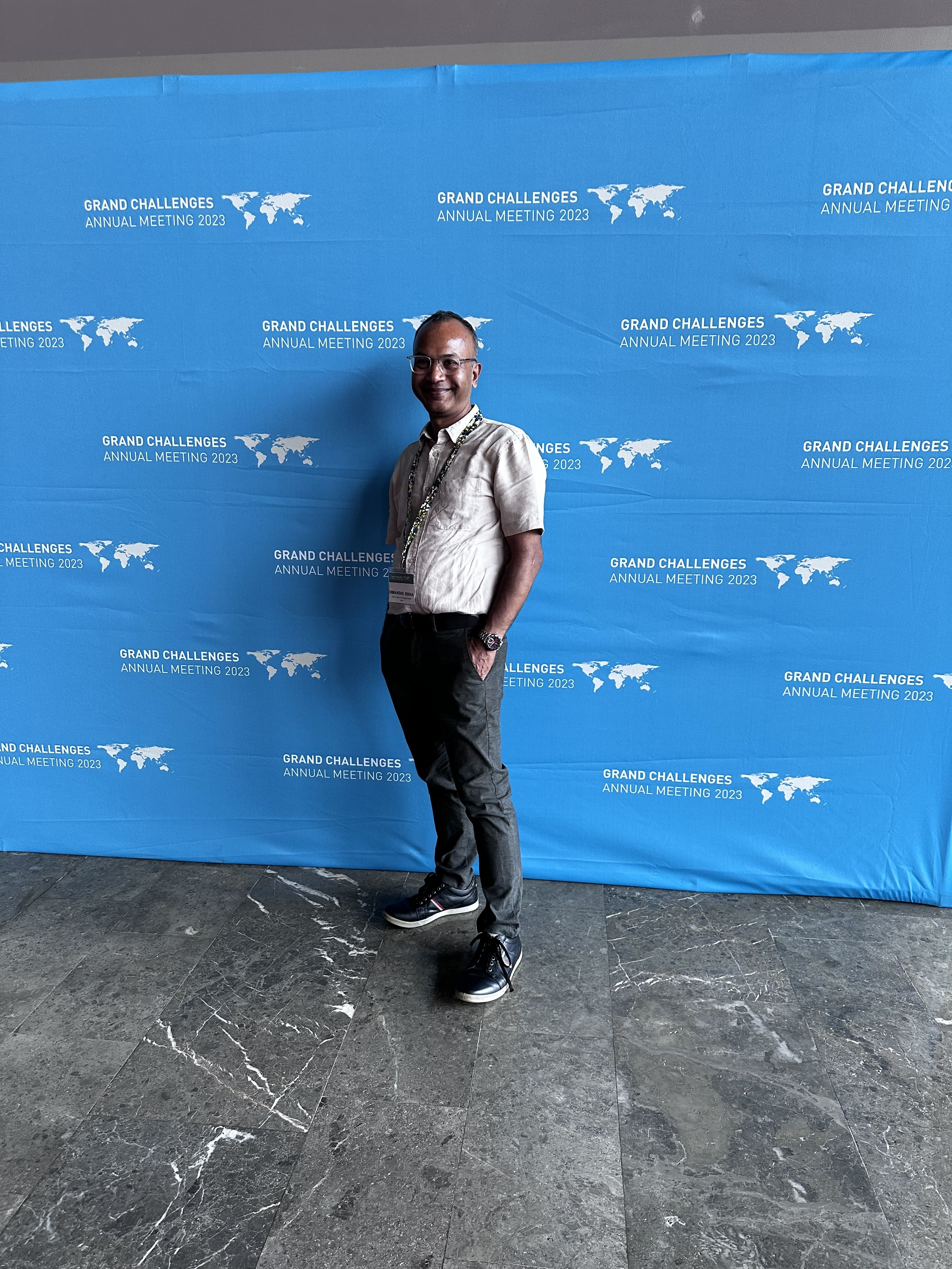 At BMGF Grand Challenges, Dakar Senegal (2023)